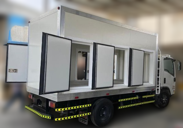Refrigerated & Freezer Truck Bodies — White Mountain Factory project