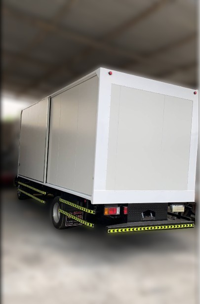 Bottled Water Transport Trucks — White Mountain Factory project